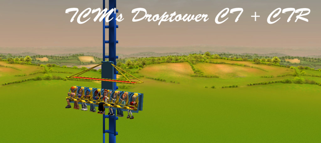 RCT3 - Hand Modeled Lex Luther - Drop of Doom CT Preview