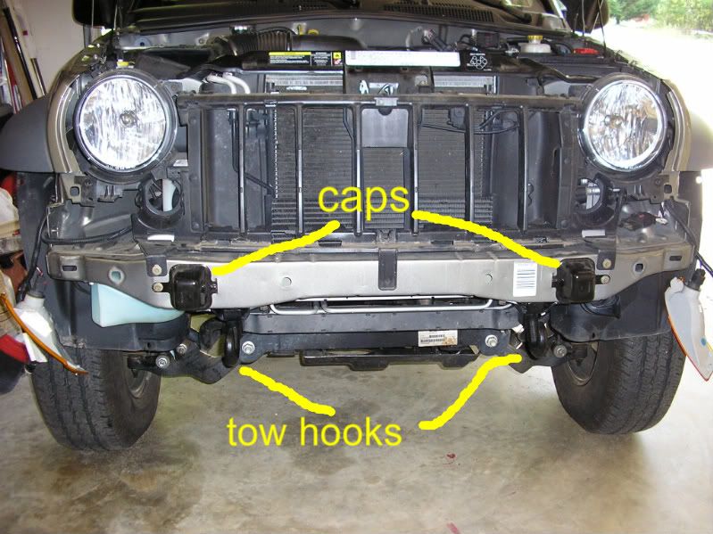 Jeep liberty tow hook #4