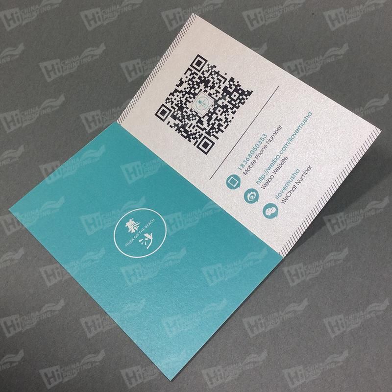  photo 285g Itally Stardream Pearl White Metallics Paper With Medium Turquoise and black and QR Code Printing_zpsl2lqej9j.jpg