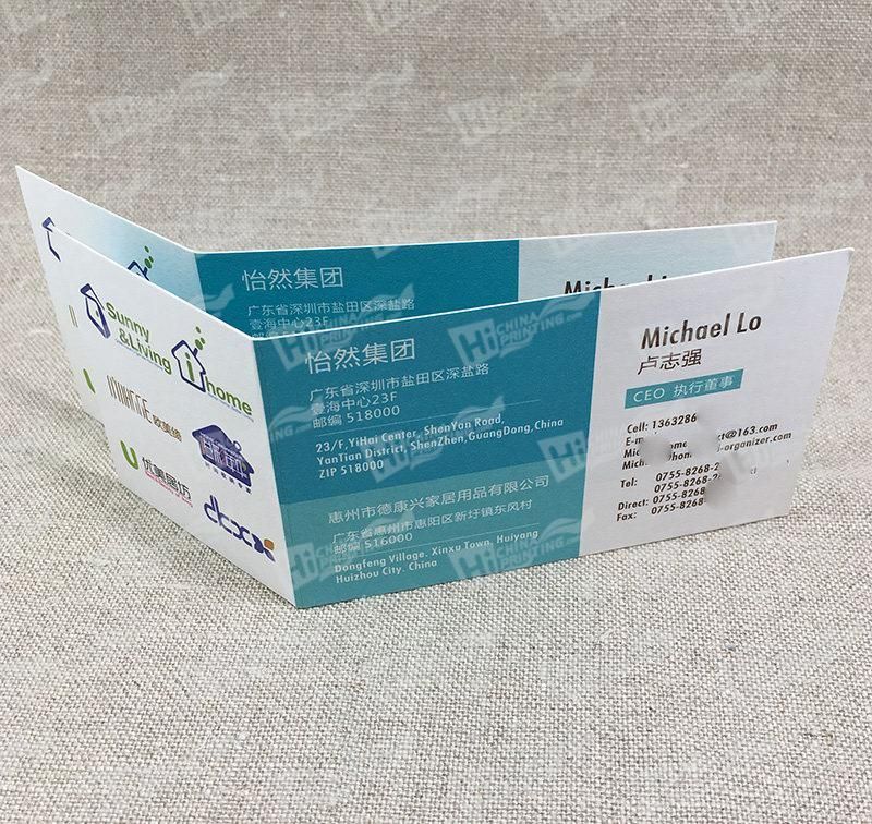  photo 300g art paper with 2 sides 2cmyk printing for folded business cards_a_zpszsfgaumy.jpg