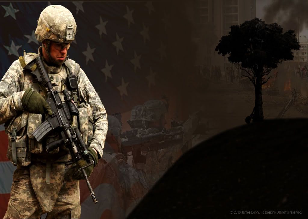 soldier wallpaper. a US soldier wallpaper for