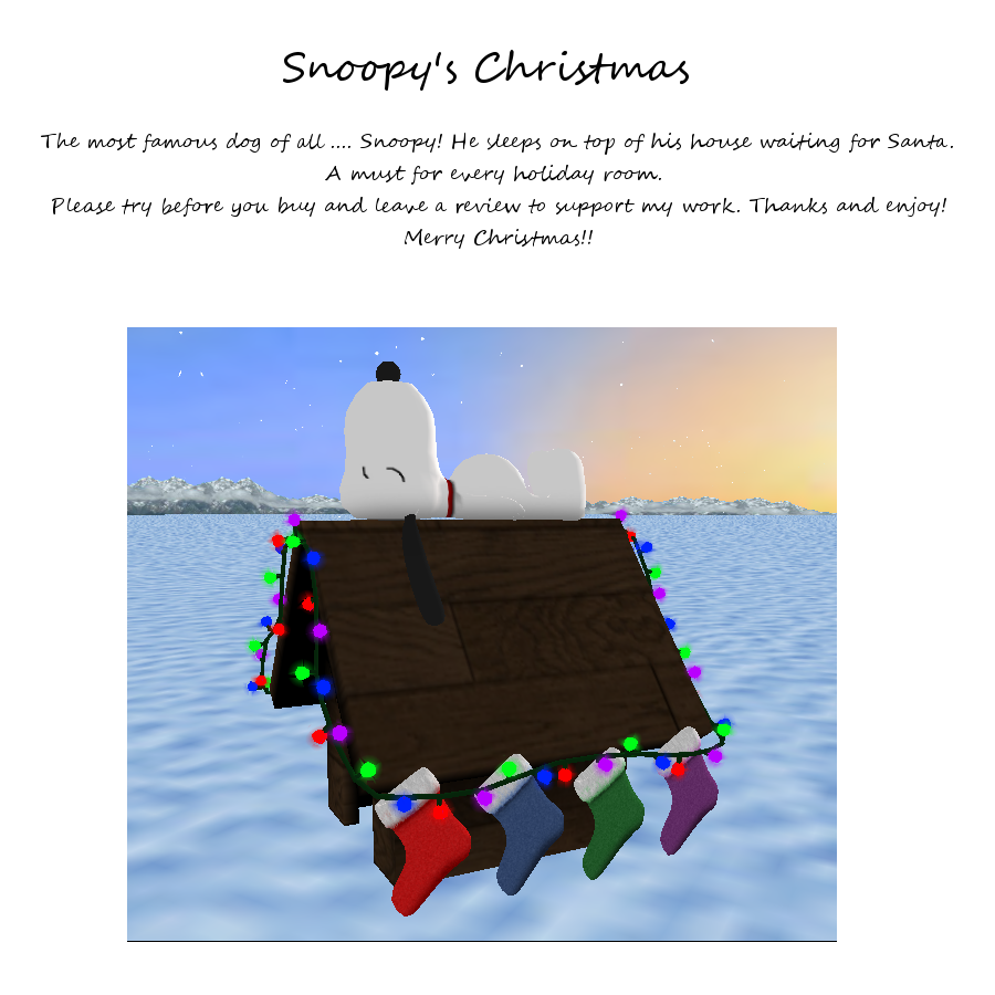  photo Christmas Snoopy .png