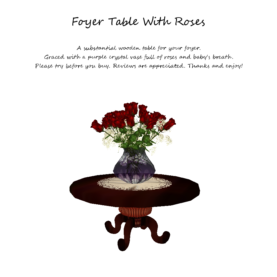  photo Foyer table with Roses.png