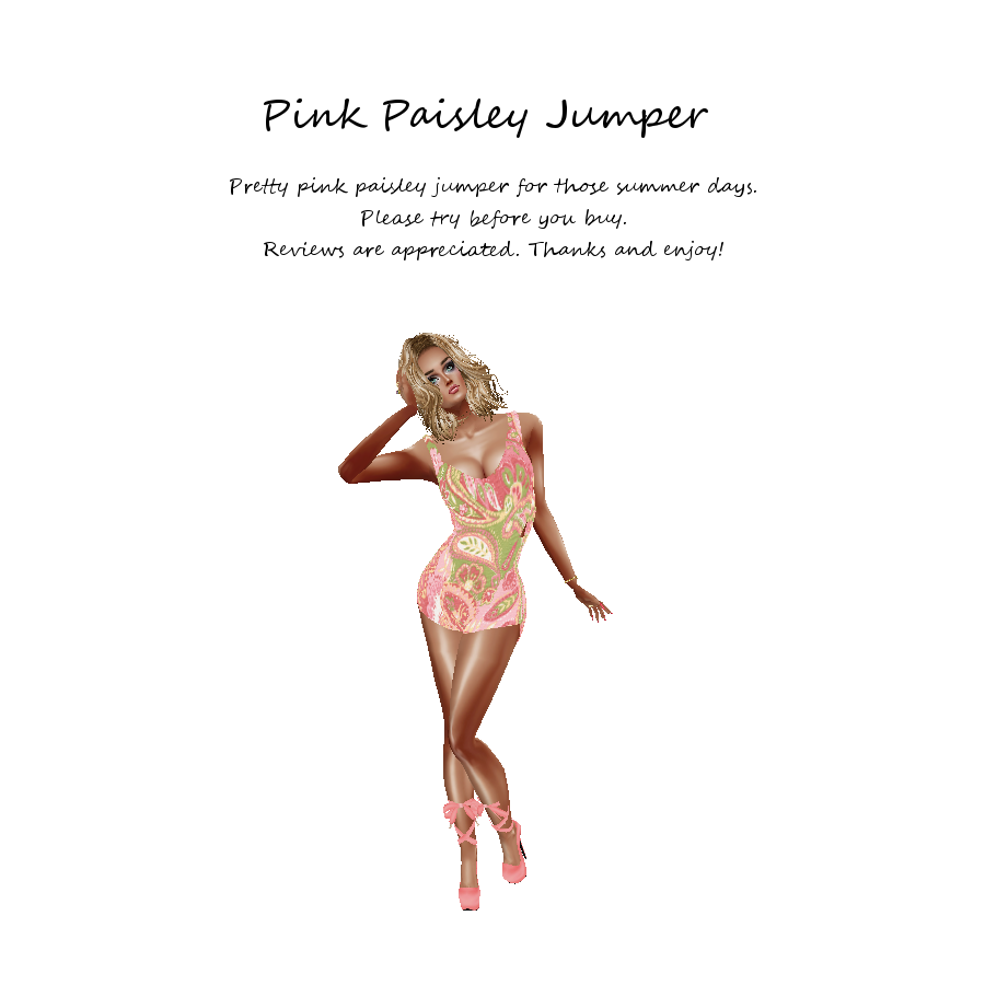 Pink Paisley Jumper photo Pink Paisley Jumper.png