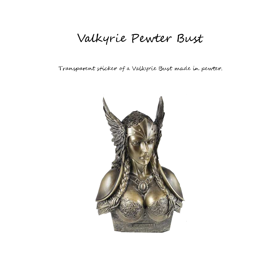 Valkyrie Pewter Bust photo Valkyrie puter.png