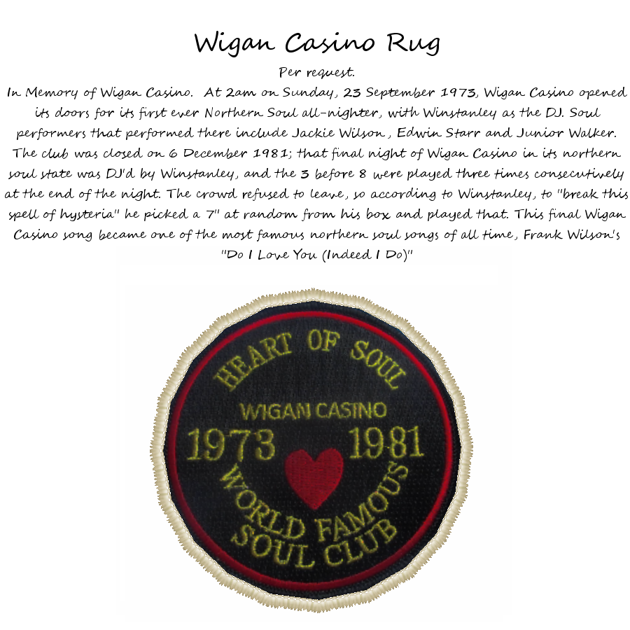 Wigan Casino Rug photo Wigan Casino Rug.png