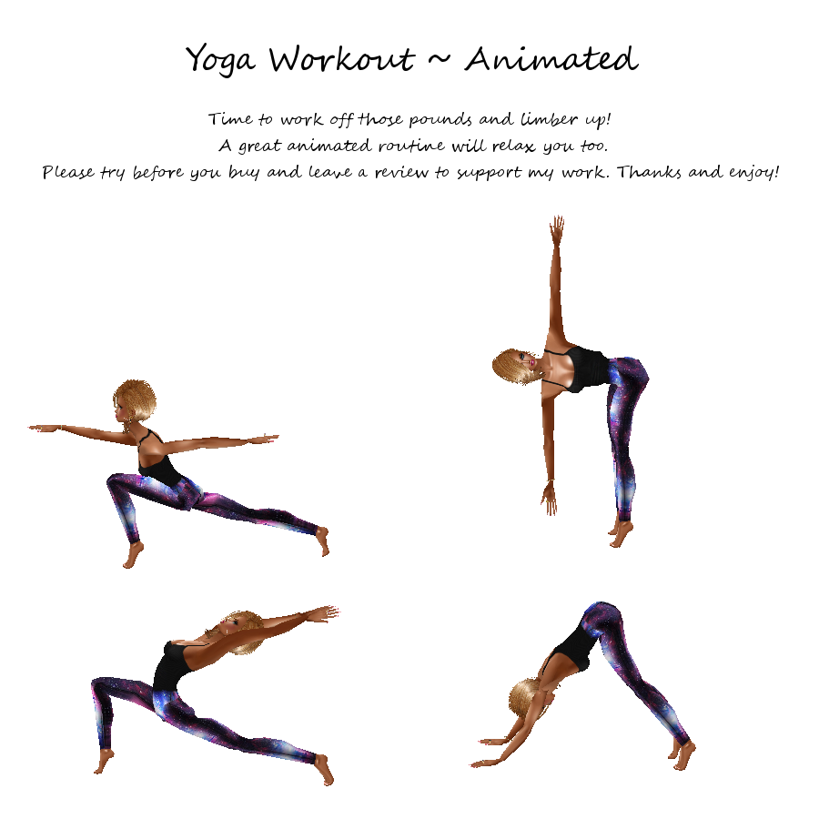 Yoga Routine ~ Animated photo Yoga Routine .png
