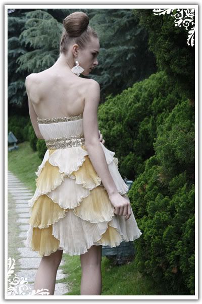 Dress Model Lady on Strapless Petite Evening Ball Lady Dress Chiffon 80311   Ebay
