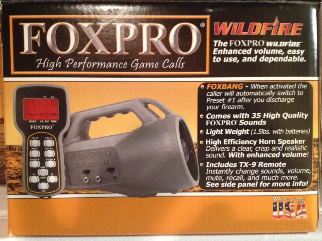FoxPRO Wildfire Game Caller For Sale. New Jersey Hunters