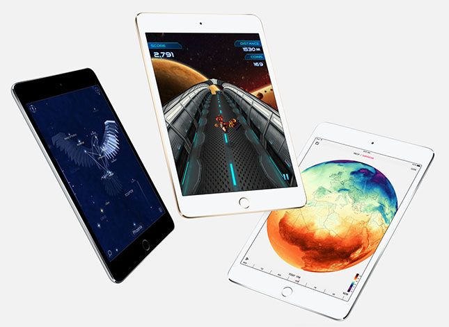 Apple iPad Mini 4 32GB WiFi (Space Gray and Gold) iOS 9 with