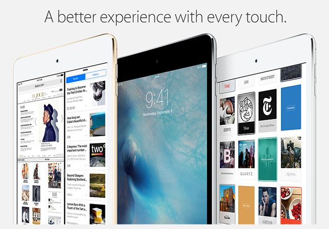Apple iPad Mini 4 64GB WiFi (Space Gray and Gold) iOS 9 with 7.9-inch