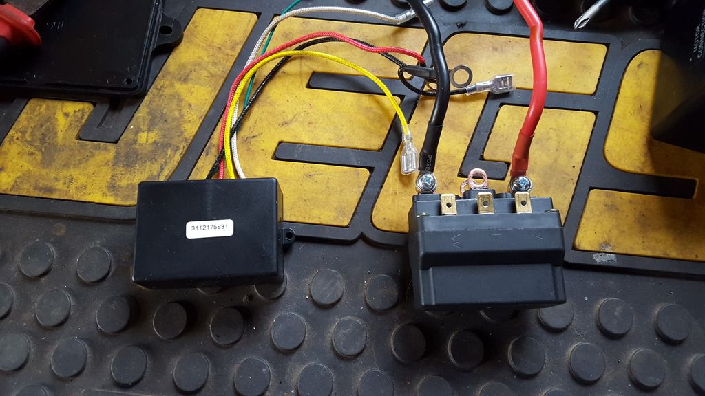 Harbor Freight Badlands 2500 Winch Switch Mod + Remote Reciever Removal