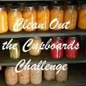 Clean Out the Cupboards Challenge