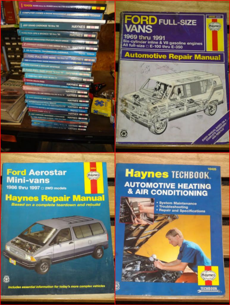RTSO - Assorted Haynes Repair Manuals