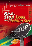 GuppyTraders Risk, Stop Loss & Position Size CD Trading Course (c) outofprintdotbiz short position trading