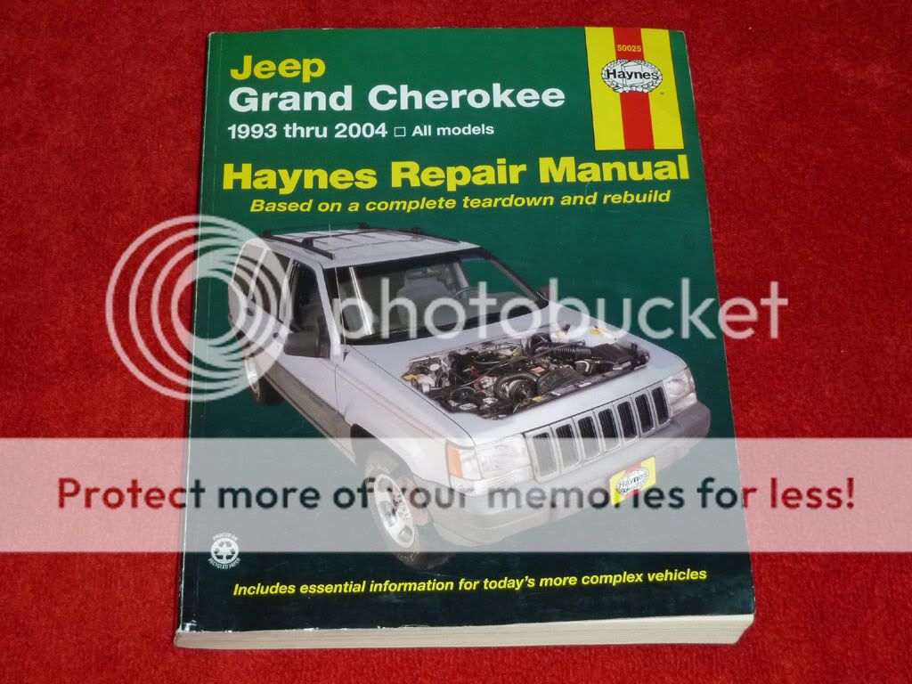 Jeep Grand Cherokee 1993 2004 Haynes Owners Service Repair Manual