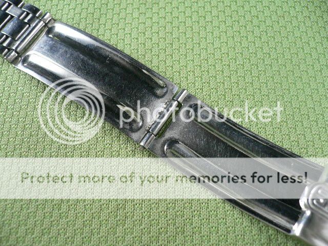 GIRARD PERREGAUX STAINLESS STEEL 17MM WATCH BAND  