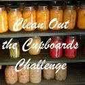 clean out the cupboards challenge – the end. (til next year!)