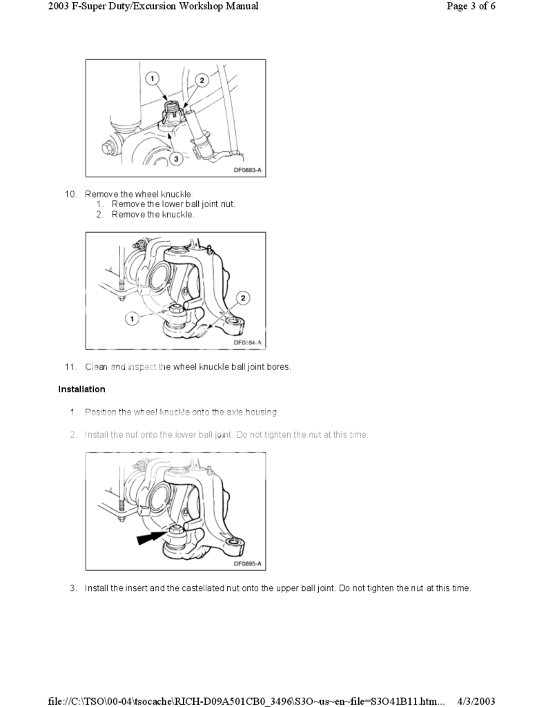 How to get front axles out - Ford Truck Enthusiasts Forums